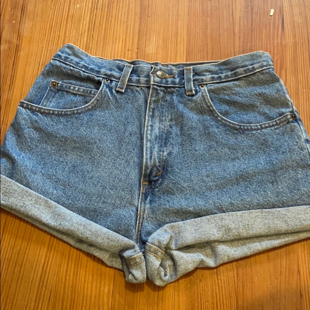 nwot high waisted mom jean shorts